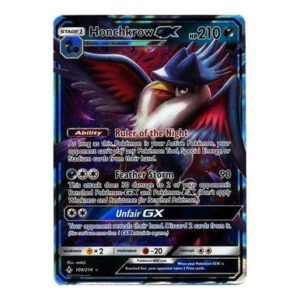 SM Unbroken Bonds 109/214 Honchkrow GX (Half Art)