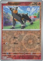 Scarlet & Violet (Base Set) 033/198 Houndour (Reverse Holo)