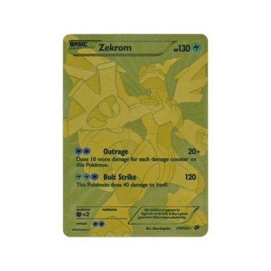 Legendary Treasures 115/113 Zekrom (Full Art)