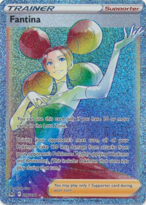 SWSH Lost Origin 206/196 Fantina (Rainbow Rare)