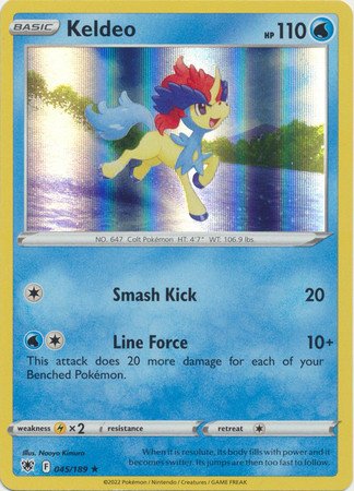 Astral Radiance 045/189 Keldeo (Holo)