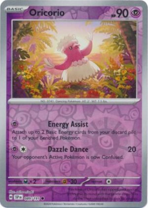 SV Surging Sparks 089/191 Oricorio (Reverse Holo)