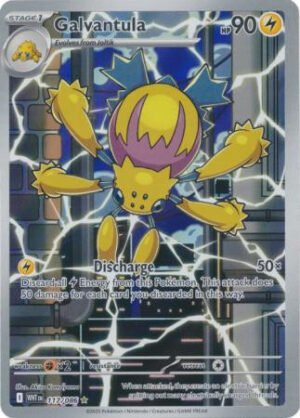 SV White Flare 117/086 Galvantula (Illustration Rare)