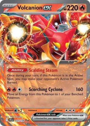 SV Journey Together 031/159 Volcanion ex (Half Art)