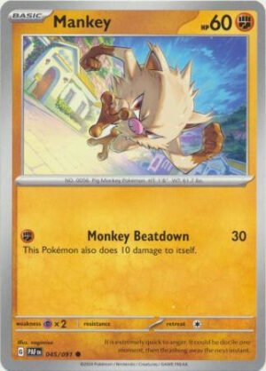 SV Paldean Fates 045/091 Mankey