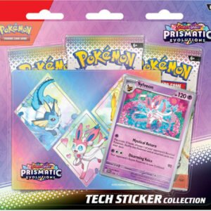 SV Prismatic Evolutions Tech Sticker Collection - Sylveon