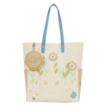 Pokemon: Floral Tote Crossbody Bag with Coin Bag