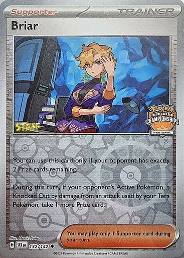 SV Stellar Crown 132/142 Briar (Orange Regional League Promo STAFF)