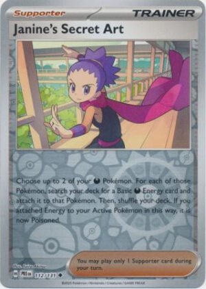 SV Prismatic Evolutions 112/131 Janine's Secret Art (Reverse Holo)