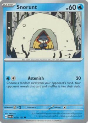 SV Twilight Masquerade 051/167 Snorunt