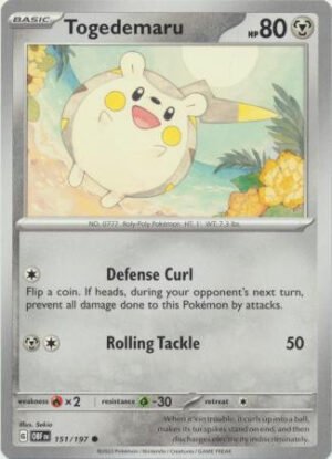SV Obsidian Flames 151/197 Togedemaru