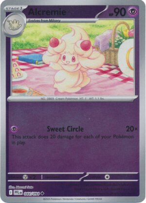ME Phantasmal Flames 044/094 Alcremie (Reverse Holo)