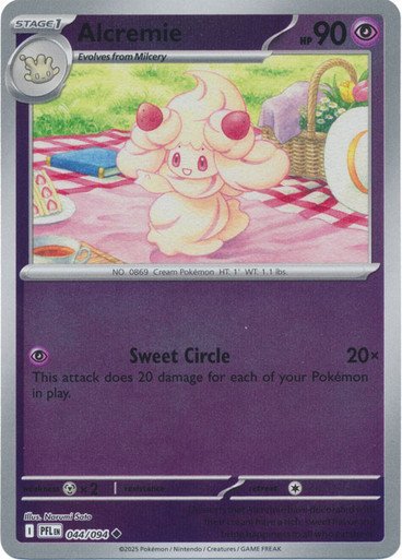 ME Phantasmal Flames 044/094 Alcremie (Reverse Holo)