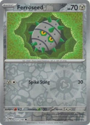SV Paradox Rift 127/182 Ferroseed (Reverse Holo)