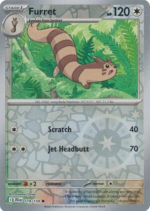 SV Journey Together 119/159 Furret (Reverse Holo)