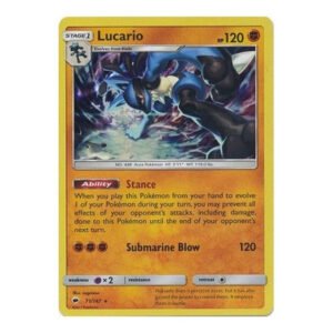 SM Burning Shadows 071/147 Lucario (Holo)