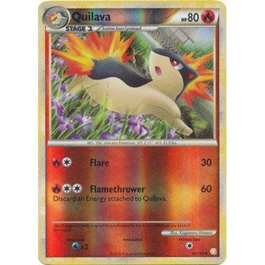 HeartGold & SoulSilver 49/123 Quilava (Reverse Holo)