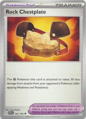 Scarlet & Violet (Base Set) 192/198 Rock Chestplate
