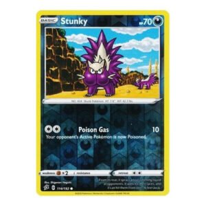 Rebel Clash 114/192 Stunky (Reverse Holo)
