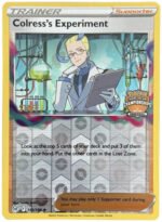 SWSH Lost Origin 155/196 Colress's Experiment (Regional League Promo STAFF)