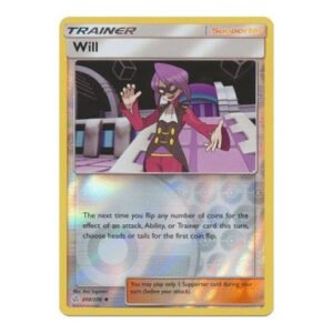 SM Cosmic Eclipse 208/236 Will (Reverse Holo)
