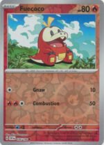 Scarlet & Violet (Base Set) 036/198 Fuecoco (Reverse Holo)