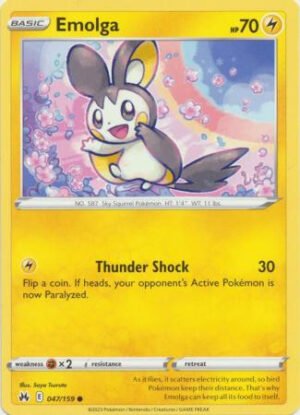 Crown Zenith 047/159 Emolga