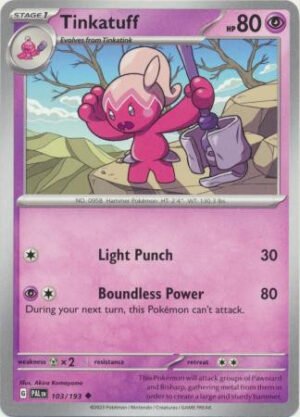 SV Paldea Evolved 103/193 Tinkatuff