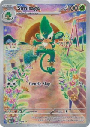 SV Black Bolt 090/086 Simisage (Illustration Rare)
