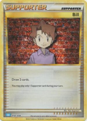 TCG Classic Collection: Blastoise Deck 018/034 Bill (Holo)