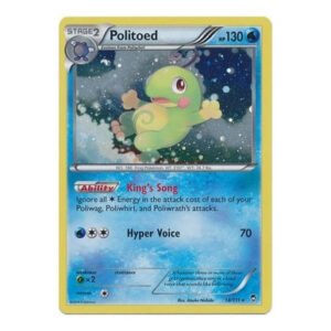 XY Furious Fists 18/111 Politoed (Cosmo Holo)