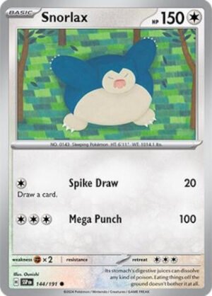 SV Surging Sparks 144/191 Snorlax