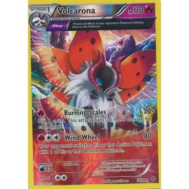XY Ancient Origins 018/98 Volcarona (Reverse Holo)