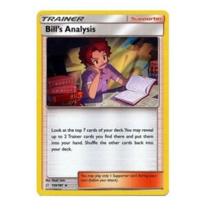 SM Team Up 133/181 Bill's Analysis (Holo)