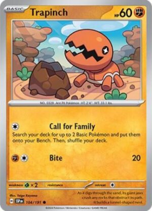 SV Surging Sparks 104/191 Trapinch