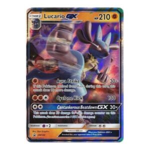 Sun & Moon Promo SM100 Lucario GX