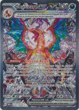 SV Obsidian Flames 223/197 Charizard ex (Alternative Art, Full Art)
