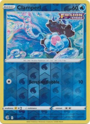 Fusion Strike 065/264 Clamperl (Reverse Holo)