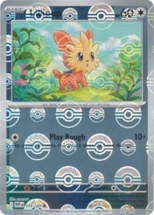 SV White Flare 074/086 Lillipup (POKE BALL Reverse Holo)
