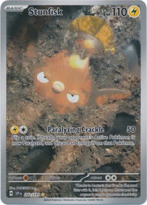 SV Surging Sparks 202/191 Stunfisk (Illustration Rare)