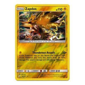 SM Team Up 40/181 Zapdos (Reverse Holo)