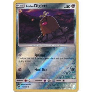 Sun and Moon (Base Set) 86/149 Alolan Diglett (Reverse Holo)