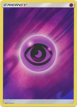 Sun and Moon (Base Set) EN05 Psychic Energy (Wave Pattern Holo)