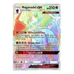 SM Unified Minds 249/236 Naganadel GX (Rainbow Rare)