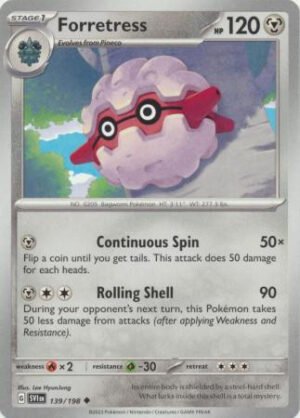 Scarlet & Violet (Base Set) 139/198 Forretress