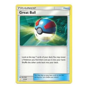 Trainer Kit: Alolan Raichu Deck 21/30 Great Ball