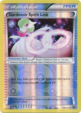 XY Steam Siege 101/114 Gardevoir Spirit Link (Reverse Holo)