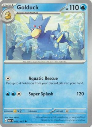 Scarlet & Violet 151 055/165 Golduck
