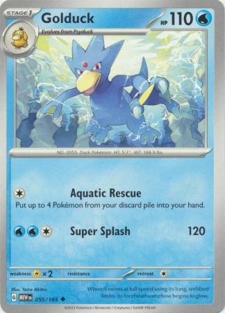 Scarlet & Violet 151 055/165 Golduck