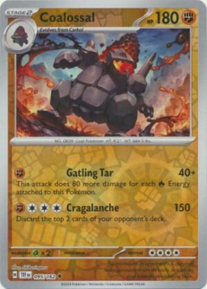 SV Temporal Forces 095/162 Coalossal (Reverse Holo)